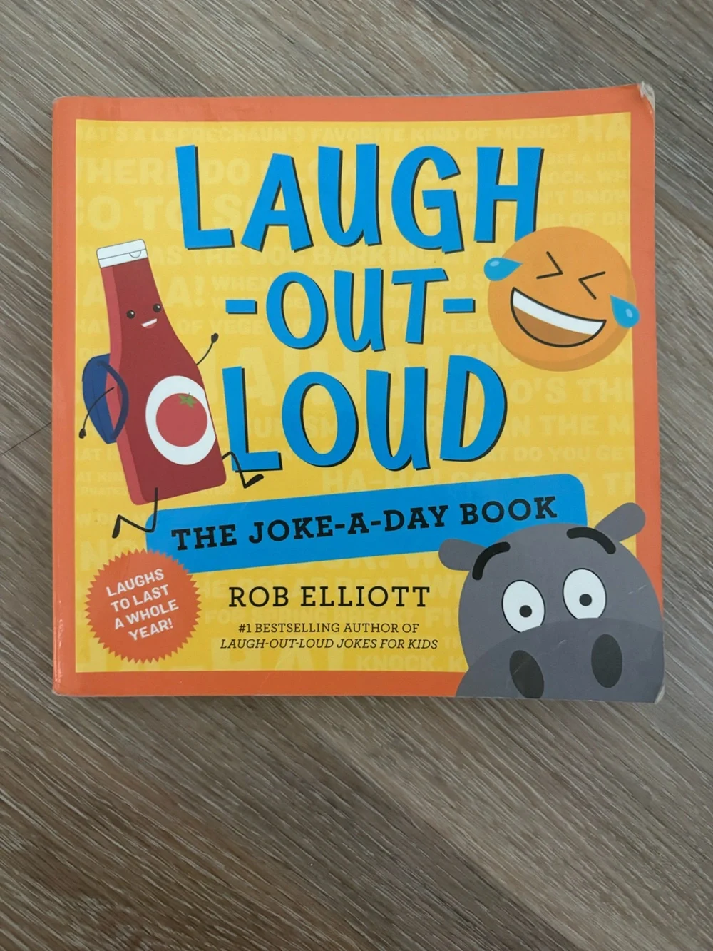 Laugh-Out-Loud The Joke-A-Day Book - Yellow, Blue, Orange